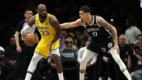 [腾讯全场集锦]🏀湖人大胜篮网结束八连客 老詹25+7 东契奇24+6+5 里夫斯15分